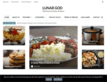 Tablet Screenshot of lunargod.com